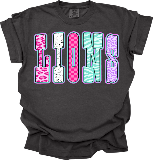 Youth Lions Color-Multi Pattern (Gildan)