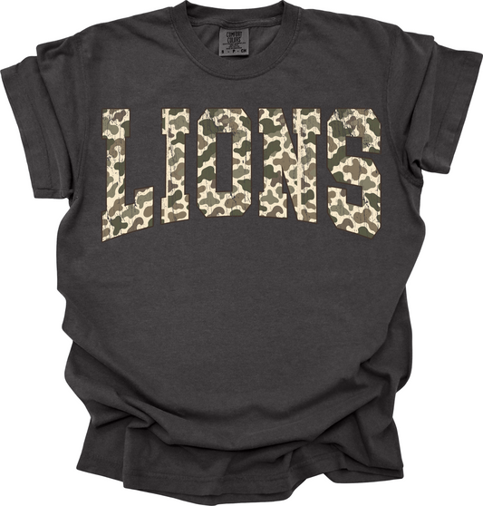 Youth Lions Camo (Gildan)