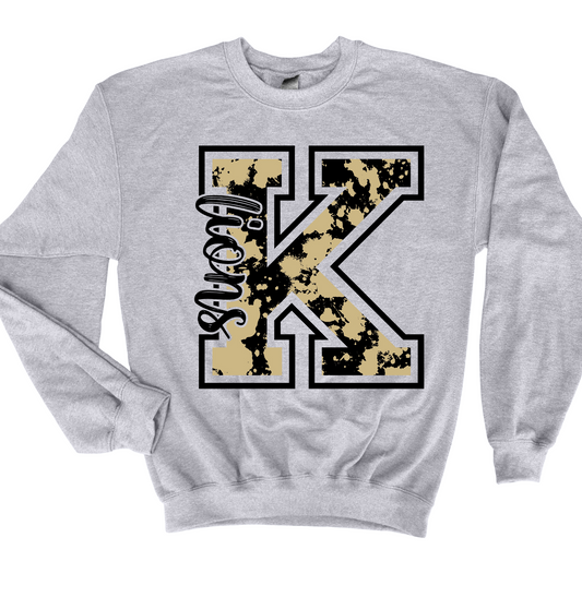 Sweatshirt Paint Splatter K Youth & Adult