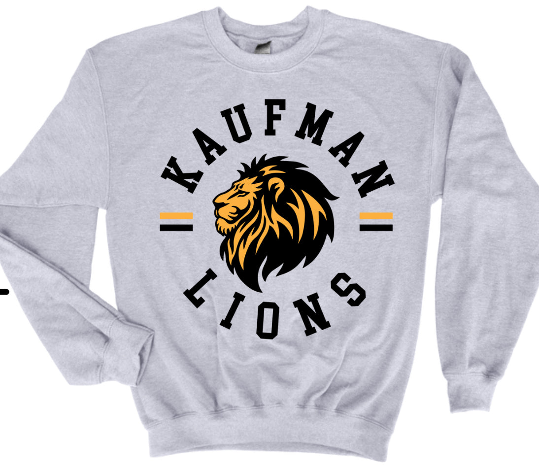 Sweatshirt Kaufman Lions Youth & Adult