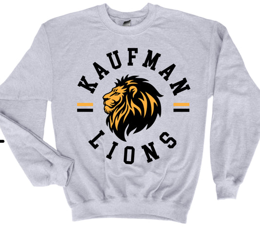 Sweatshirt Kaufman Lions Youth & Adult