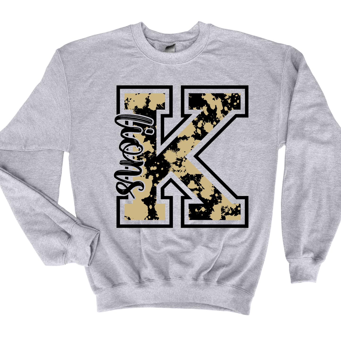 Sweatshirt Paint Splatter K Youth & Adult