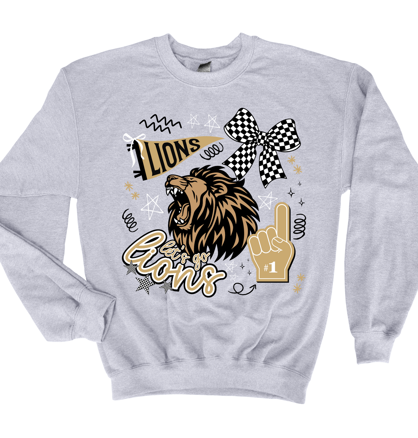 Sweatshirt Lions #1 Youth and Adult