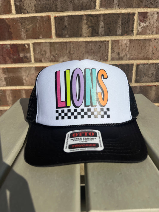 Lions Bright Foam Trucker Hat